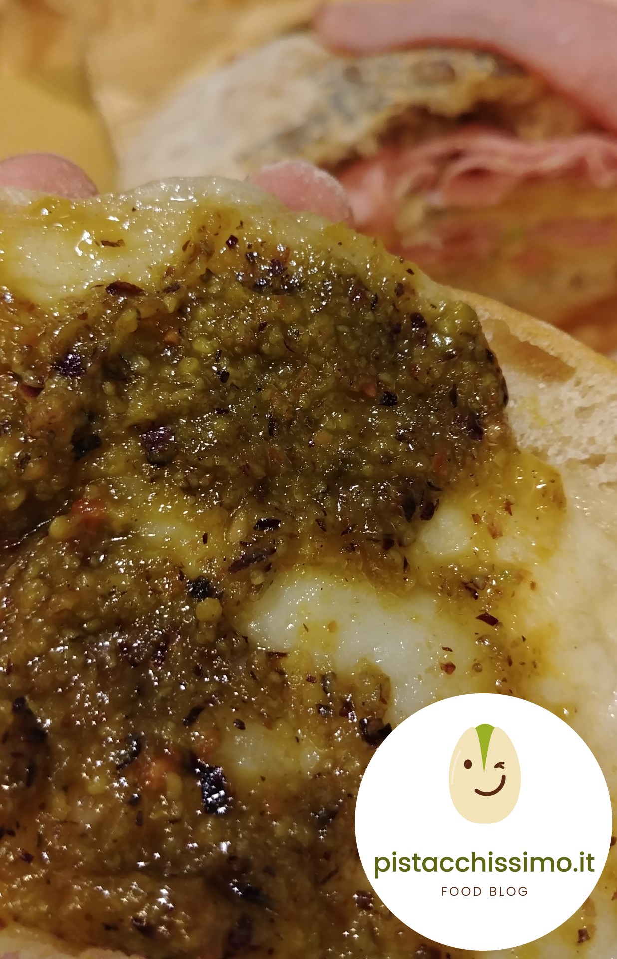 Panino al Pistacchio FUD Bottega Sicula (Catania) Pistacchissimo.it