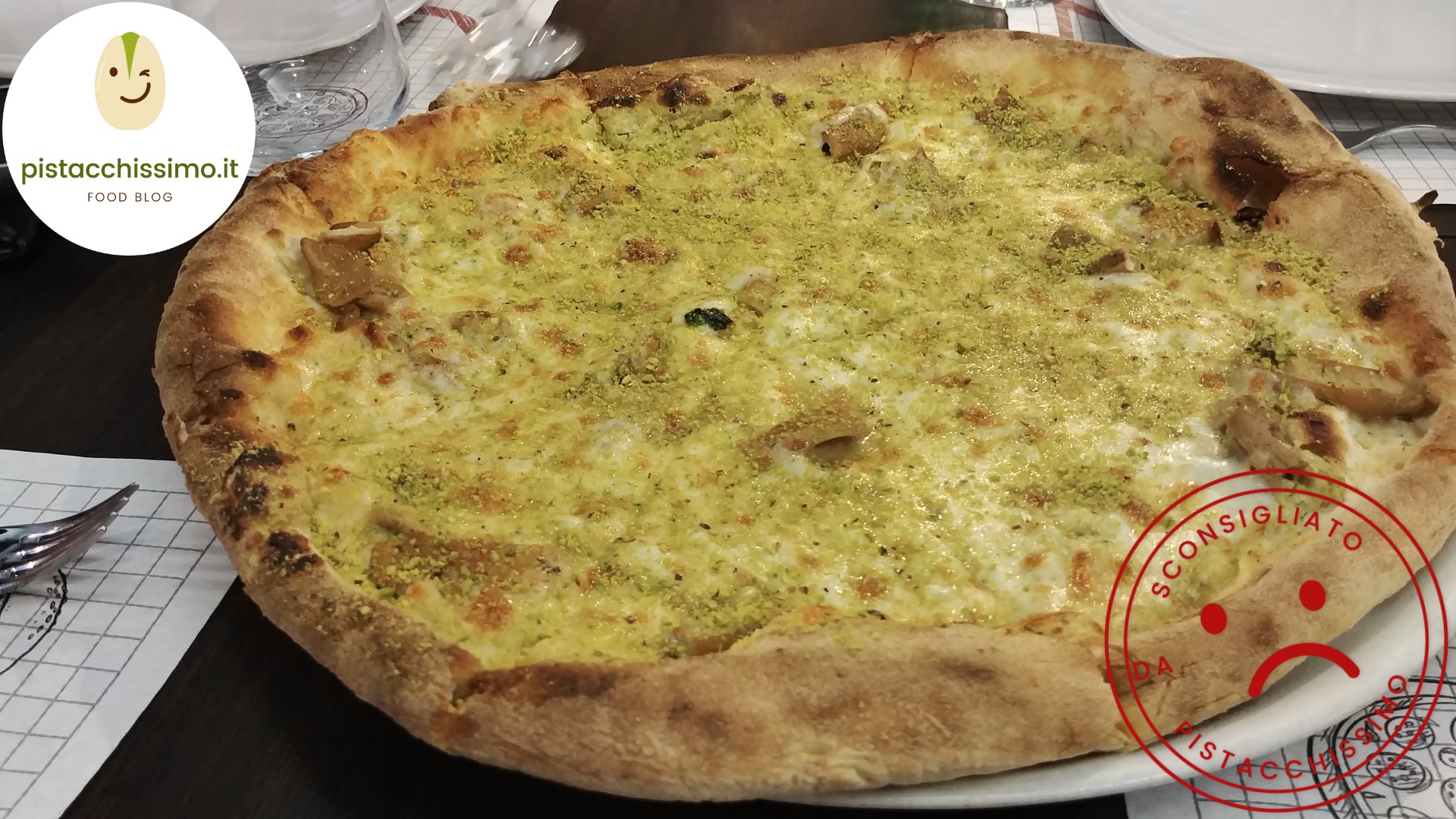 Pizza al pistacchio 'Oro dell'Etna' - 7+ (Catania ...