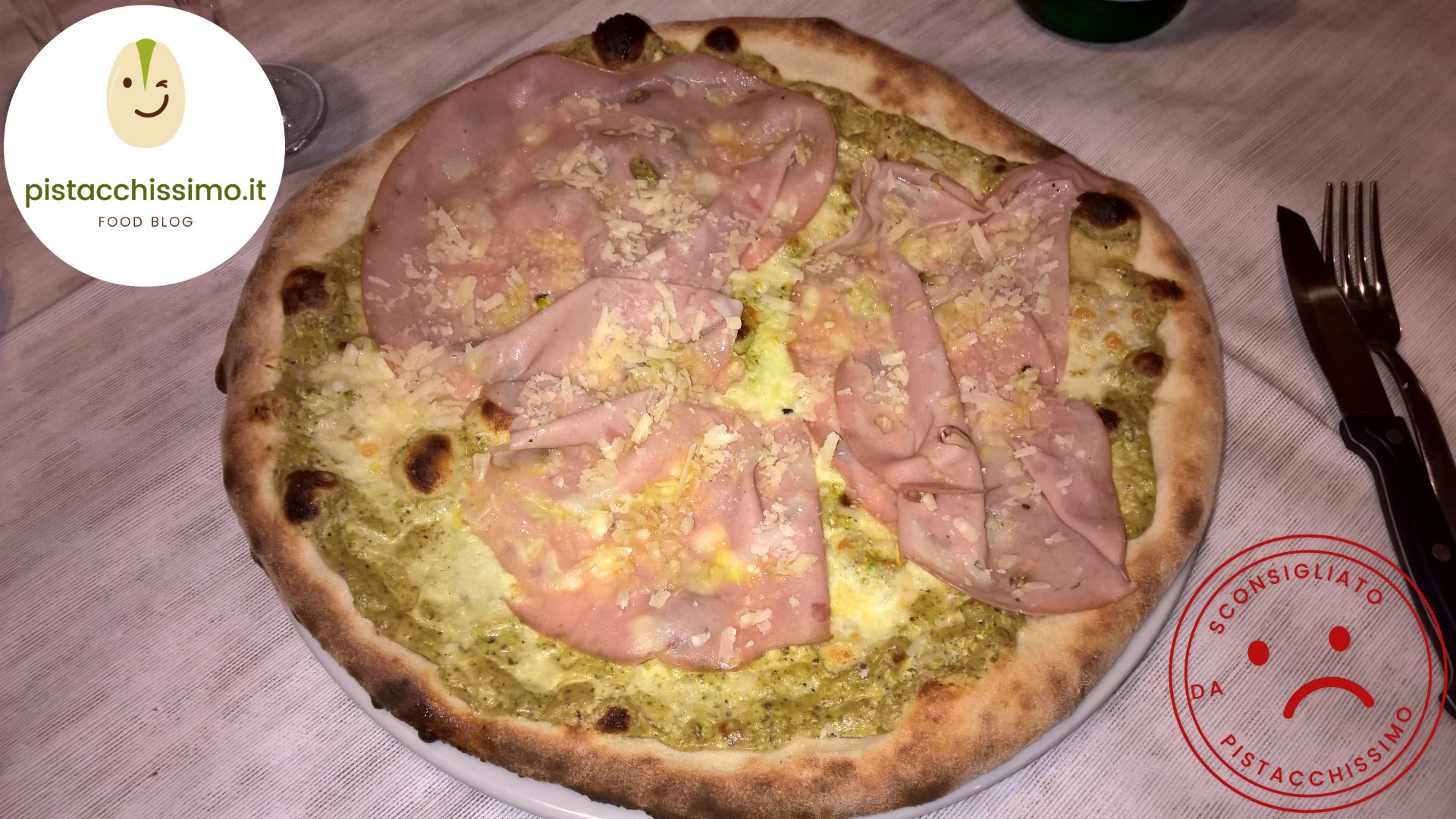 Pizza Pistacchio Casale Serra Pizzuta Etna
