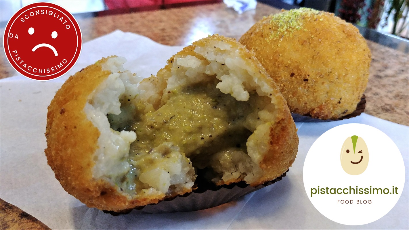 Arancino Pistacchio Pasticceria Di Vincenzo Bronte