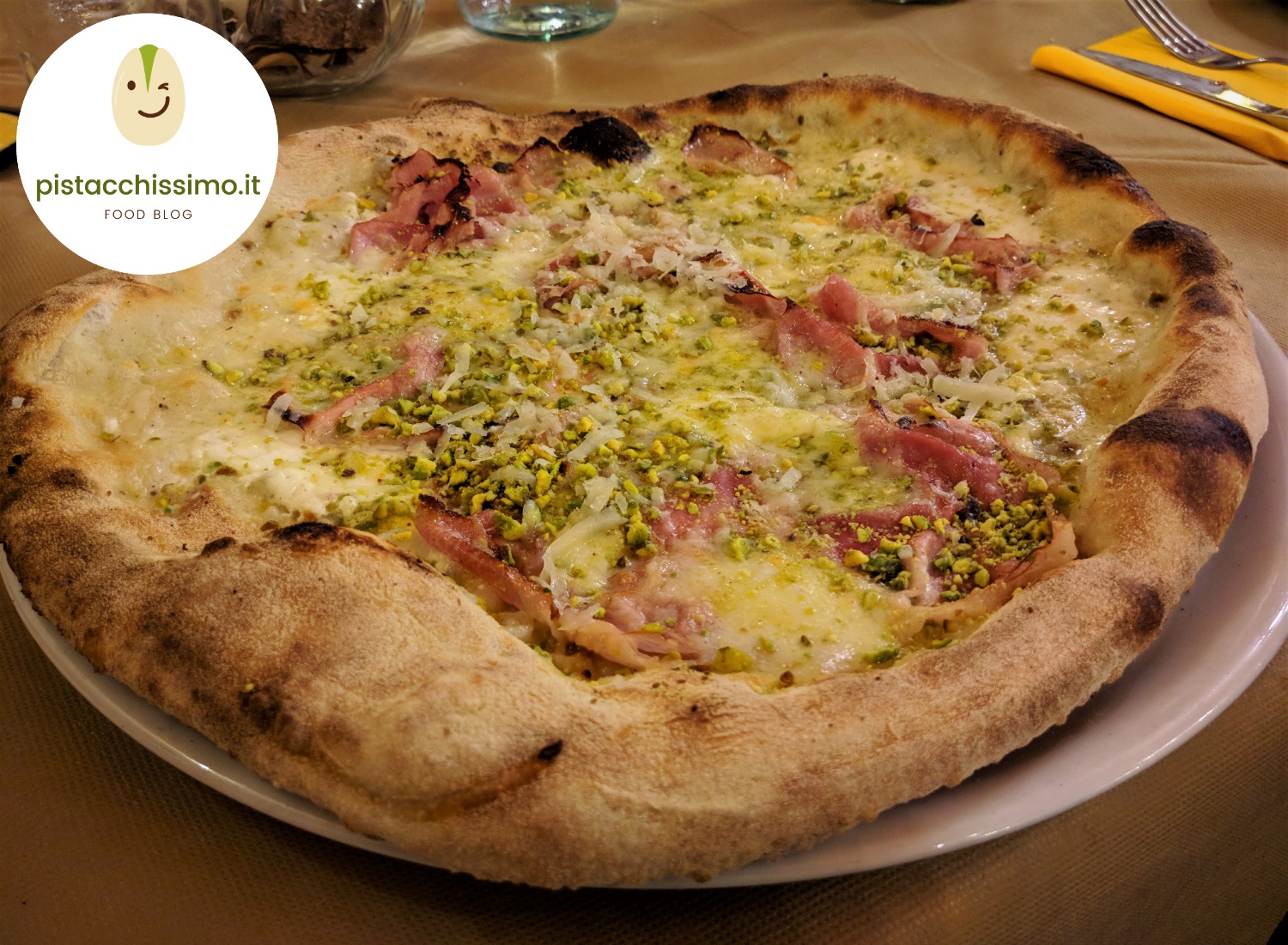 Pizza Pistacchio Brontese Casale L Abate Giarre