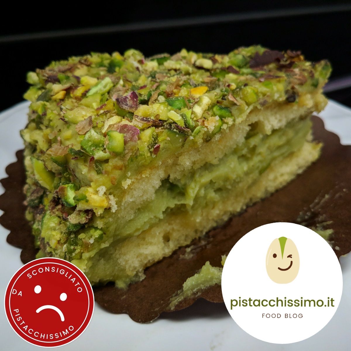 Torta Pistacchio Bar Castello Catania