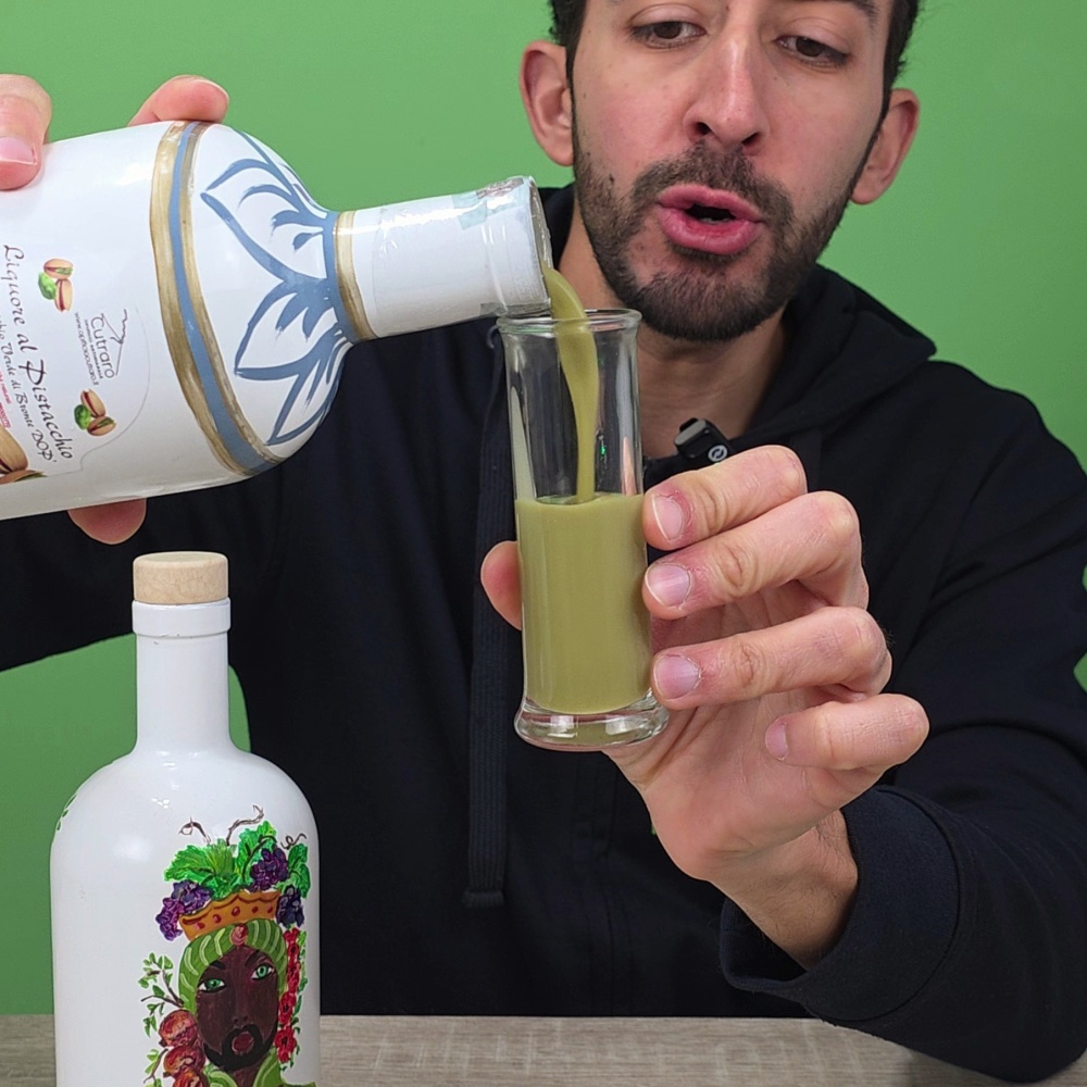 liquore pistacchio opificio cutraro bar la frafola maletto catania