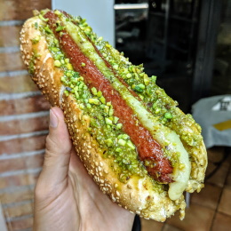 Hot Dog al Pistacchio - Caffettiamo (Pedara)
