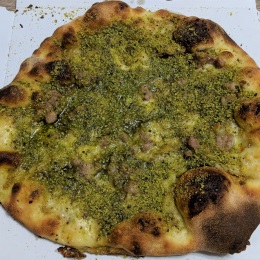 Pizza al Pistacchio - Panificio Lo Giudice (Catania)