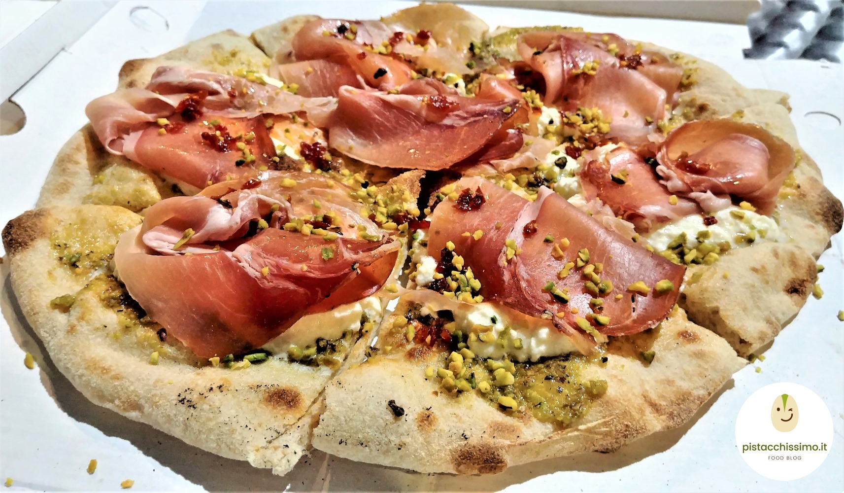 Pizza al Pistacchio 'Perlage' Perlage (Catania) Pistacchissimo.it