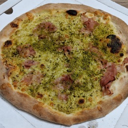 Pizza al Pistacchio - Pizzeria Espressa Serafino (Catania)