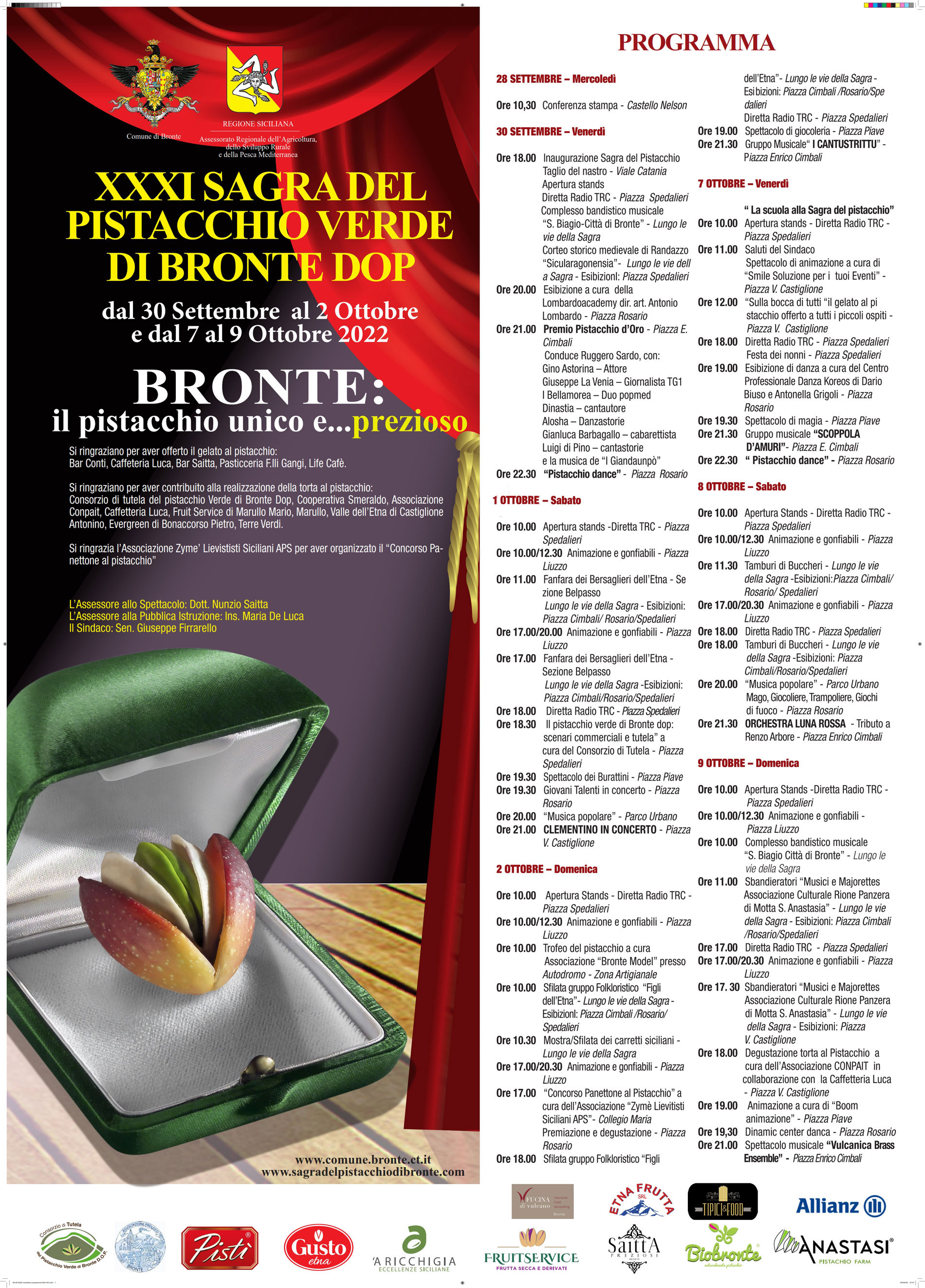 XXXI SAGRA DEL PISTACCHIO 2022