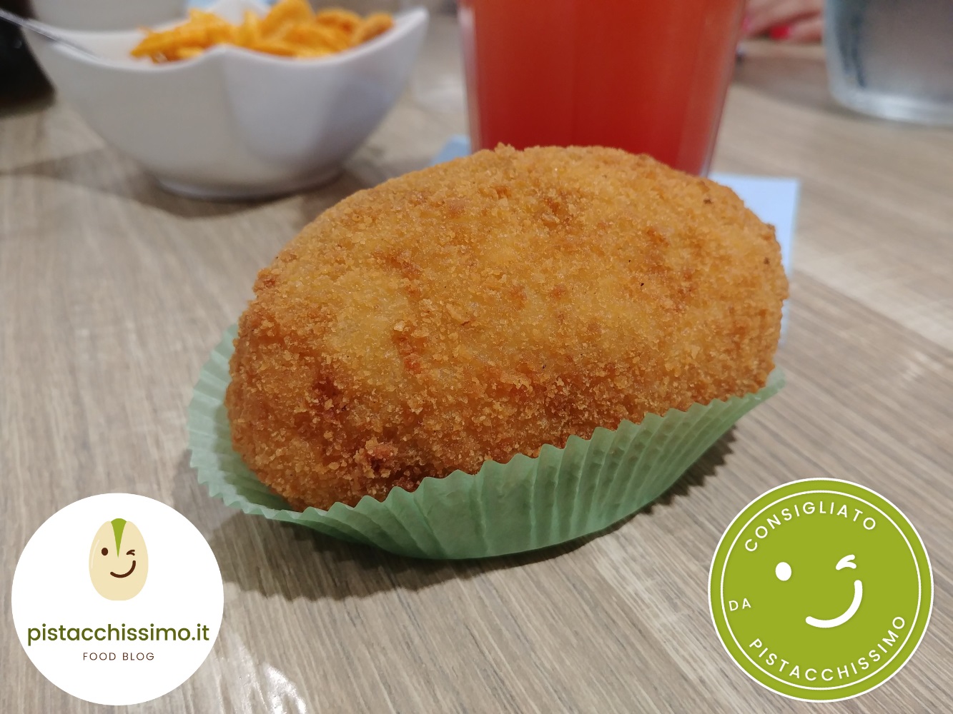 Arancino Pistacchio Bar Mokambo Bistrot Lentini
