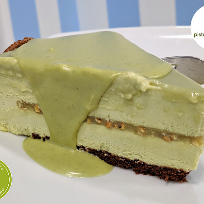 Torta al pistacchio 'Oro Verde' - ChocoFusion (Catania)