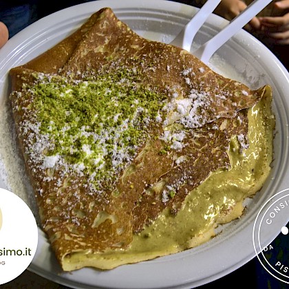 Crêpes al Pistacchio - Creperie Salvo & Isabella (Bronte)