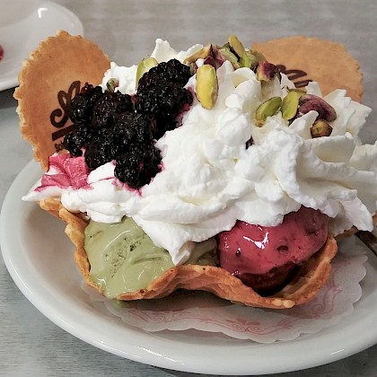 Gelato al Pistacchio - Bar Alecci (Gravina di Catania)