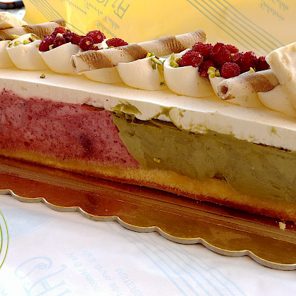 Torta gelato al pistacchio - Bar Carciola (Misterbianco)