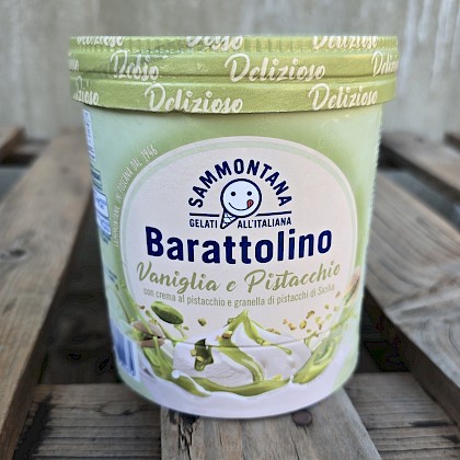 Gelato "Vaniglia e Pistacchio" Barattolino - Sammontana