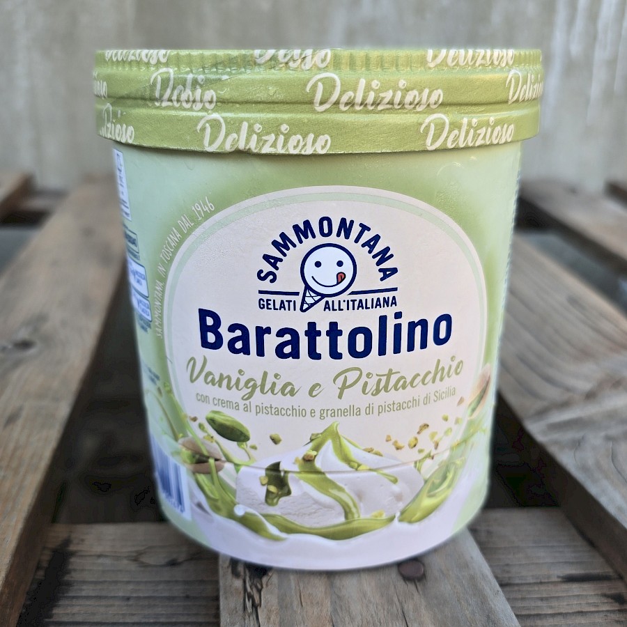 "Vanilla and Pistachio" Barattolino Gelato - Sammontana