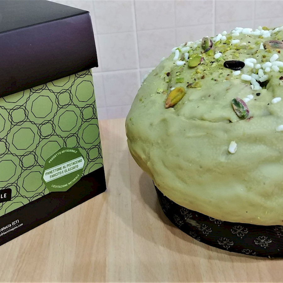 Panettone al Pistacchio - Bar Ottagono (Mascalucia)