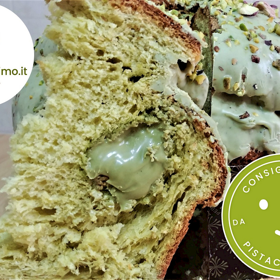 "Gran Reale" Pistachio Panettone - Caffè Epoca (Catania)