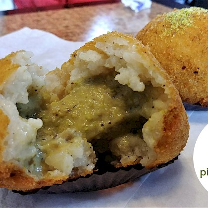 Pistachio arancino - Di Vincenzo (Bronte)