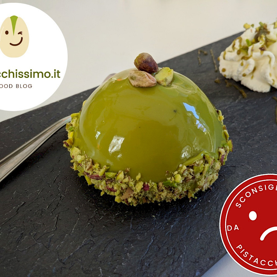 Monoporzione al pistacchio - Bar Ottagono (Mascalucia)