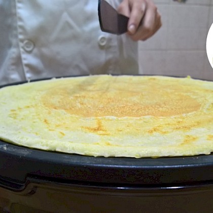 Recipe: Savory Pistachio Crêpes