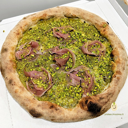 Pistachio Pizza 'Bronte' - Perlage (Catania)