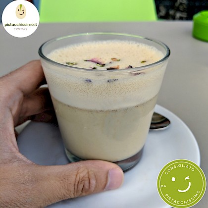 Pistaccino - Cappuccino al Pistacchio - Bar Collina Verde (Bronte)