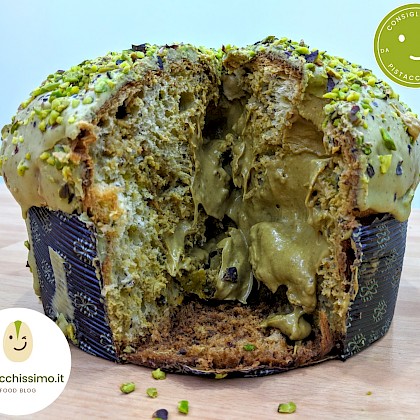 Panettone al Pistacchio - Caffè Galaxy (Bronte)