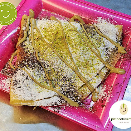 Crepes al Pistacchio - Chiosco Sciacca (Valverde)