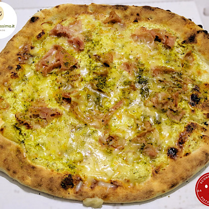 Pizza al Pistacchio - Burgerpizza (Catania)