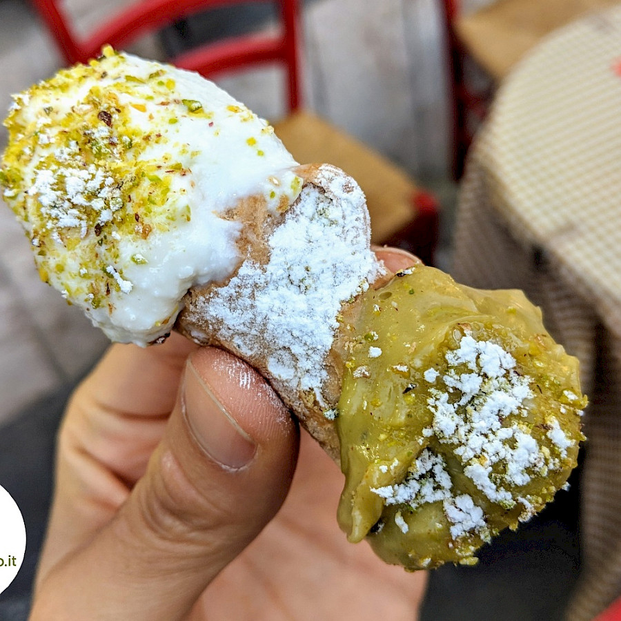 Cannolo al Pistacchio - La Pignolata (Taormina)