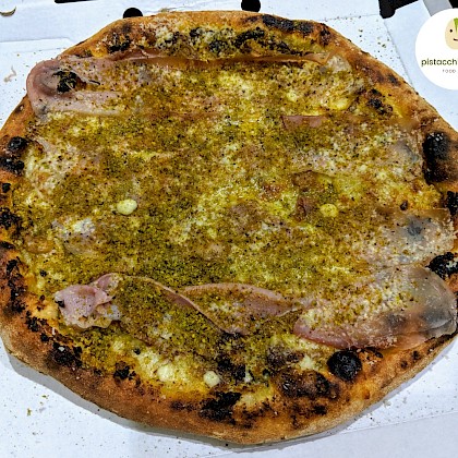 Pizza al Pistacchio - Pizzeria Balsamo (Catania)
