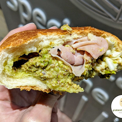 Cartocciata al Pistacchio - Pasticceria F.lli Sava (Paternò)