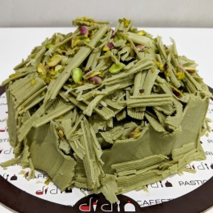 Torta 'Orenda' al Pistacchio - Pasticceria Di Dio (Catania)