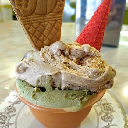 Gelato al Pistacchio - Caffetteria Giunta (Rosolini)