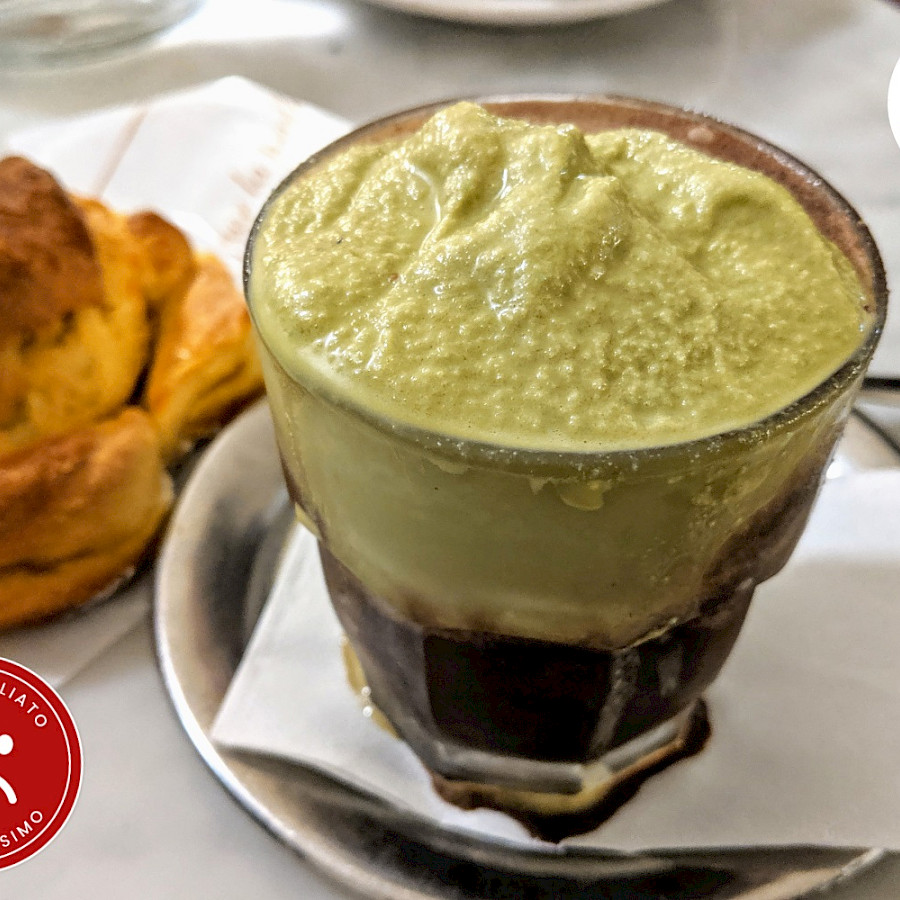 Granita al Pistacchio - Pasticceria Russo (Santa Venerina)