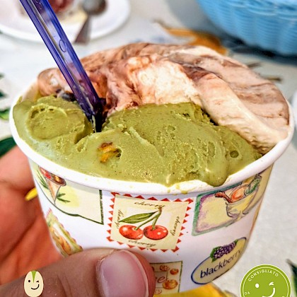 Gelato al Pistacchio - Oasi Azzurra (San Saba - Messina)