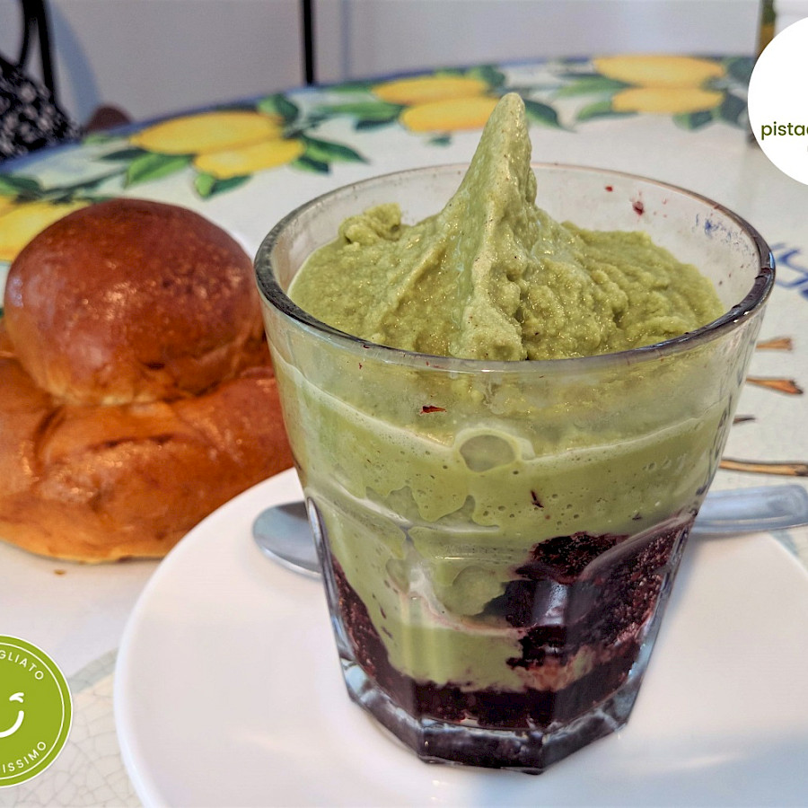 Granita al Pistacchio - Oasi Azzurra (San Saba - Messina)