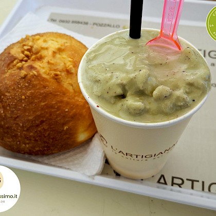 Granita al Pistacchio - L'Artigianale (Noto / Pozzallo)