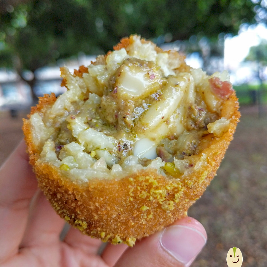 Arancino al Pistacchio - Caffè Europa (Catania)