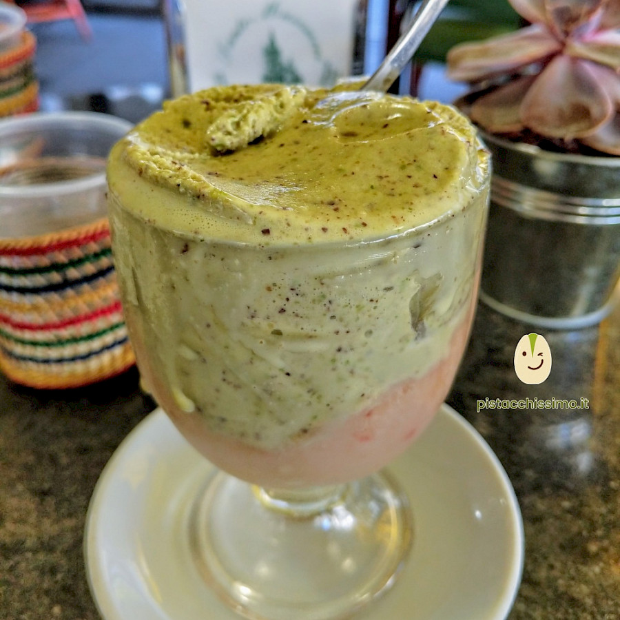 Pistachio Granita - Pasticceria Santo Musumeci (Randazzo)