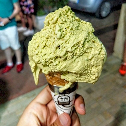Gelato al Pistacchio - Le Cuspidi (Agrigento / Raffadali / San Leone)