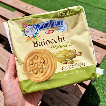 Baiocchi al Pistacchio - Mulino Bianco