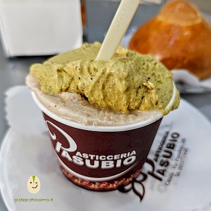 Granita al Pistacchio - Pasticceria Pasubio (Catania)