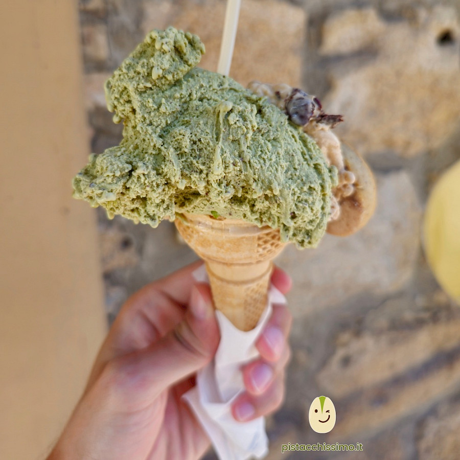 Gelato al Pistacchio - Pasticceria Barresi (Piazza Armerina)