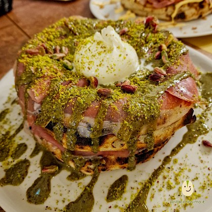 PizzaBurger al Pistacchio - Le Tre Farine (Catania)