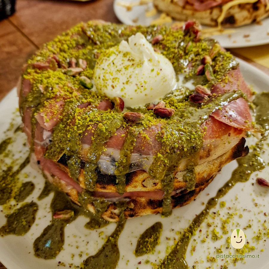 PizzaBurger al Pistacchio - Le Tre Farine (Catania)