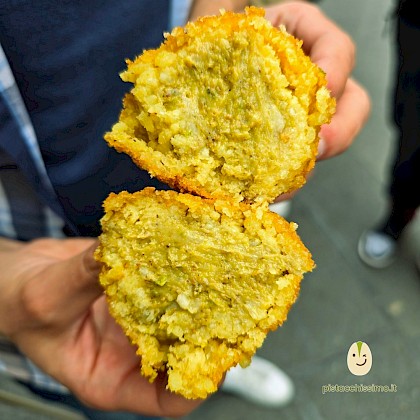 Arancino al Pistacchio - Condorelli (Belpasso)