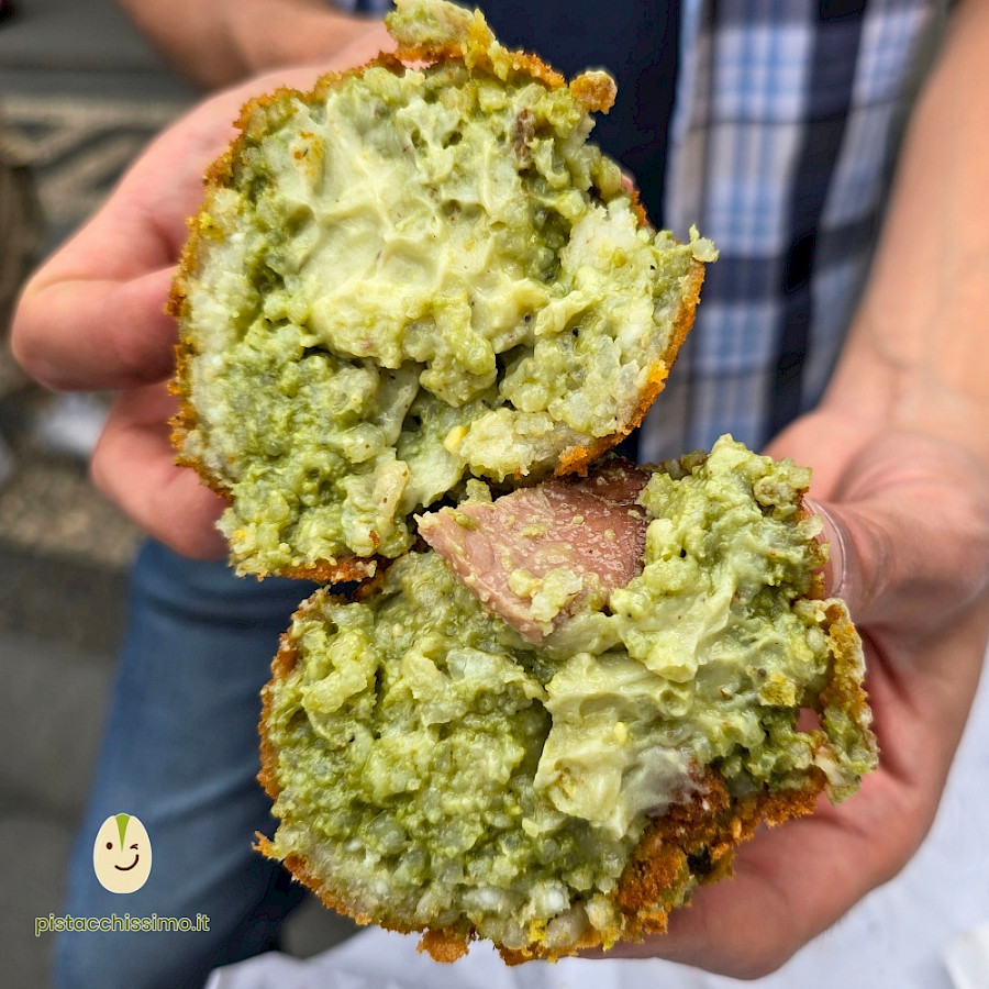 Arancino al Pistacchio - Spinella (Catania)