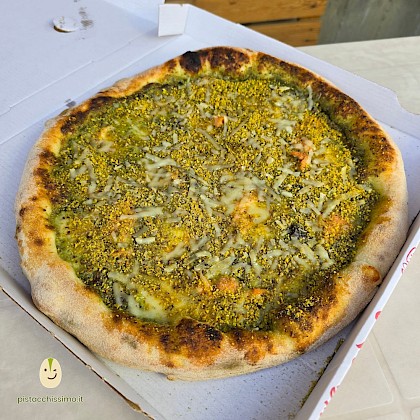 Pizza al Pistacchio da Asporto/Domicilio - Pizzeria Sant'Agata (Catania)