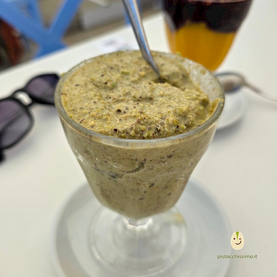 Granita al Pistacchio - Da Alfredo (Salina)